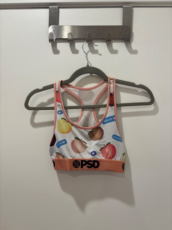 PSD Tops - PSD Peach Emoji Sports Bra Medium